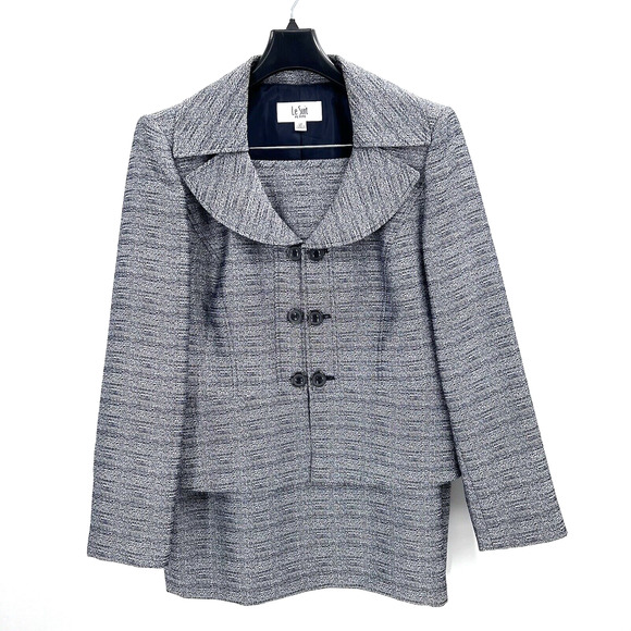 Le Suit Jackets & Blazers - LE SUIT 2 Piece Blazer Jacket Pencil Skirt Suit Set Executive Career
